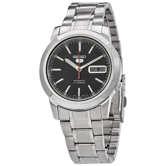 Seiko Other - NWT Authentic Seiko 5 Automatic Black Dial Men's Watch